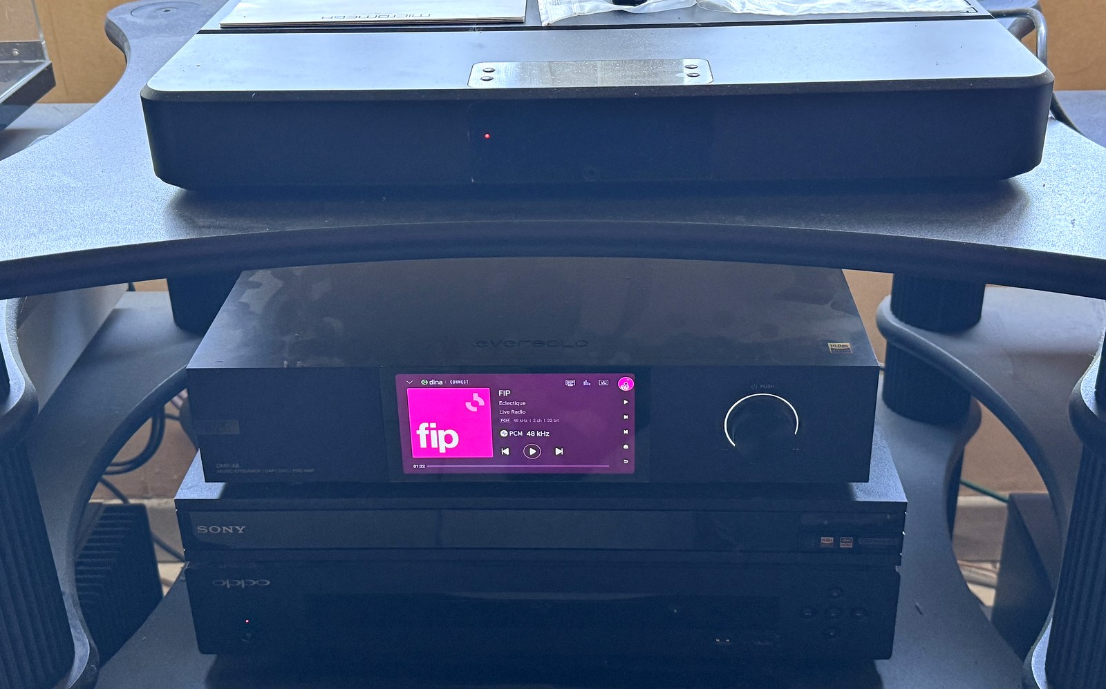 Setup hifi Eversolo DMP-A8, Sony, Oppo : aucun n'est Roon Ready, tous fonctionnent via Tune